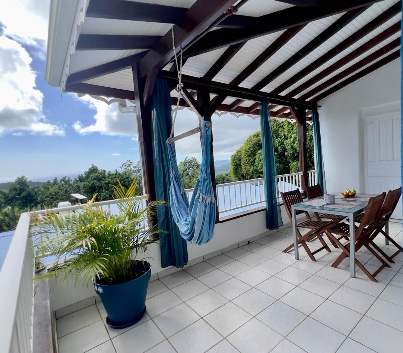 Villa Iguana, Duplex Paisible, Vue Magnifique Mer Et Rocher Du Diamant, Piscine 圣吕斯 外观 照片